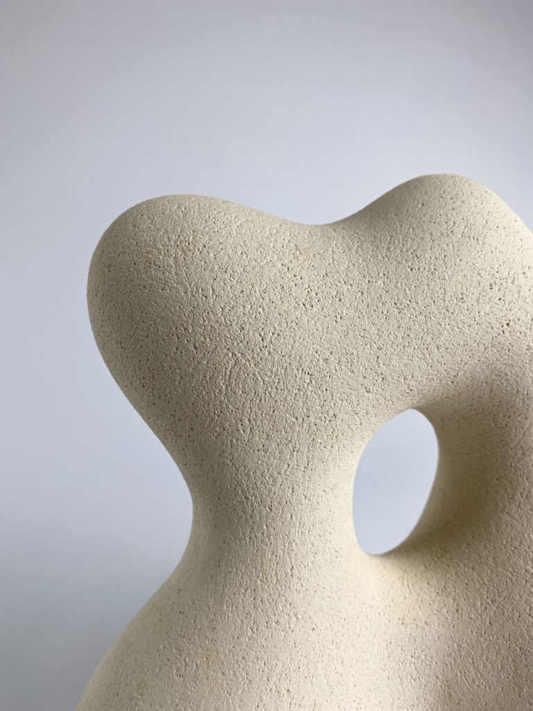 Pièce unique céramique - Sculpture Lucie - Hermine Bourdin