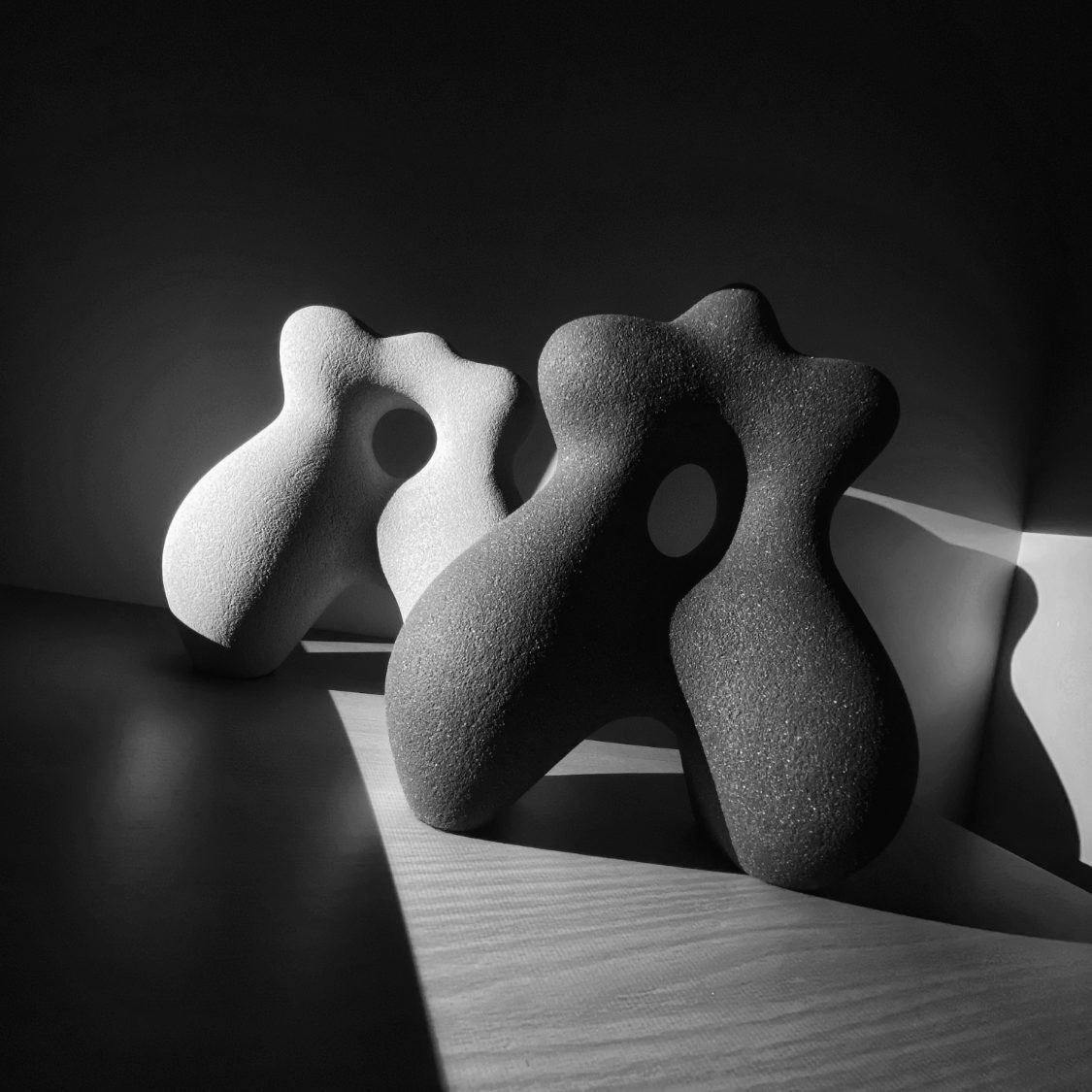 Unique sculpture - Louise from Sisters - Hermine Bourdin