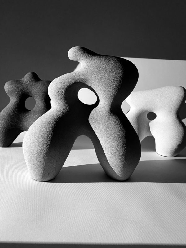 Unique sculpture - Sisters - Hermine Bourdin