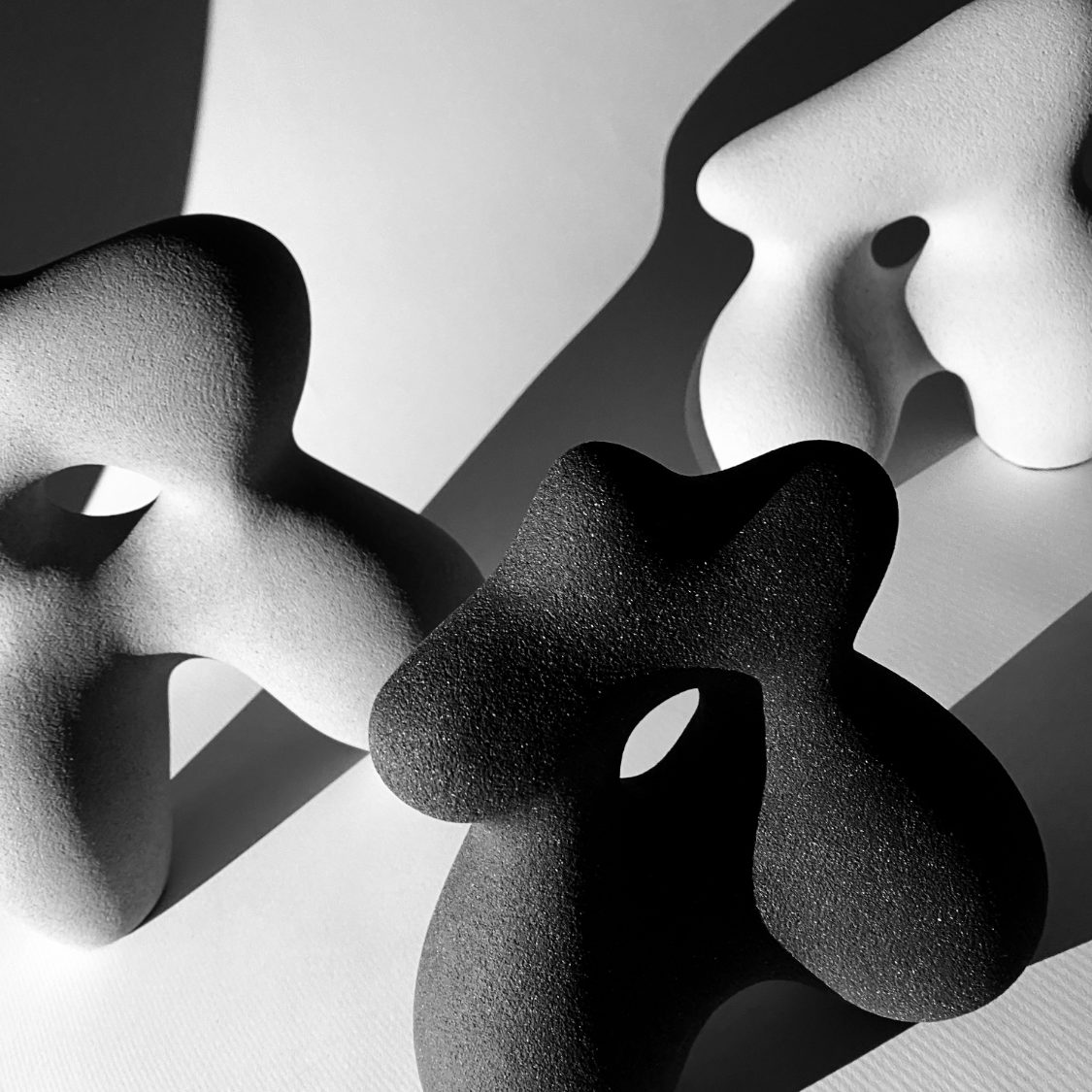 Unique sculpture - Sisters - Hermine Bourdin