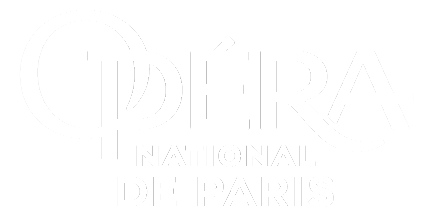 The logo of the Paris National Opera.